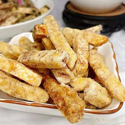 Sliced Fried Taro