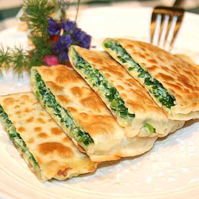 Chives Pancake