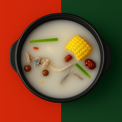 Cilantro & Fish Soup
