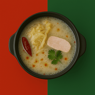 Pork with Pickle Cabbage Soup