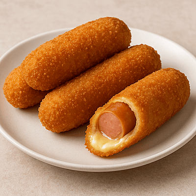 Deep Fried Cheese Sausage